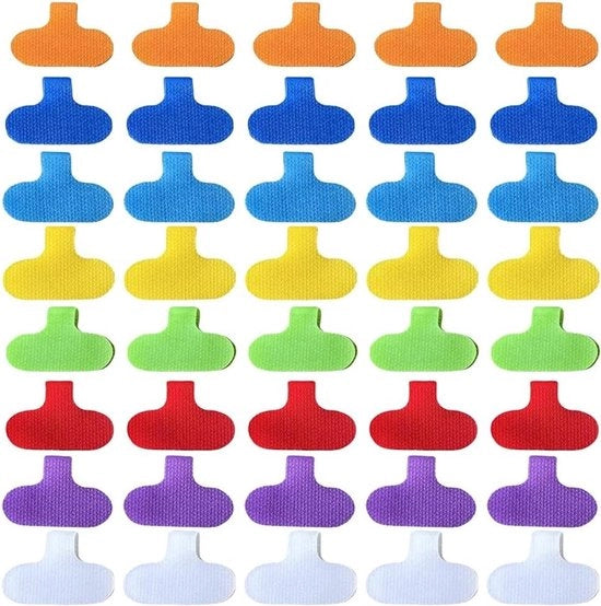40 etichette descrittive per cavi elettrici - Idrorepellente e resistente alle fessure