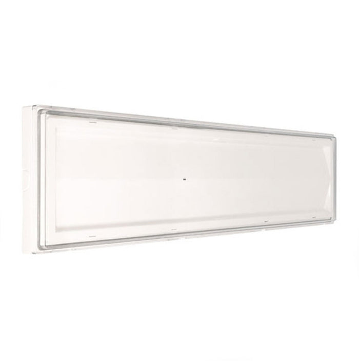 Beghelli BEG8586 Lampada di emergenza LED Ticinque SE 18W Autonomia 8h corpo bianco Waterproof IP65