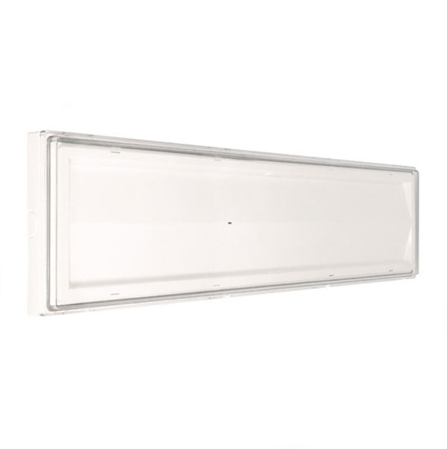 Beghelli BEG8586 Lampada di emergenza LED Ticinque SE 18W Autonomia 8h corpo bianco Waterproof IP65