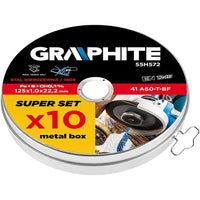 Topex 55h572 disco da taglio per er metallo 125 x 1.0 ñ… 22.2