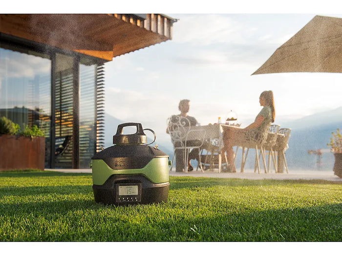 Nebulizzatore anti zanzare Stocker Geyser verde 4 L Li-Ion fino 105m perimetro