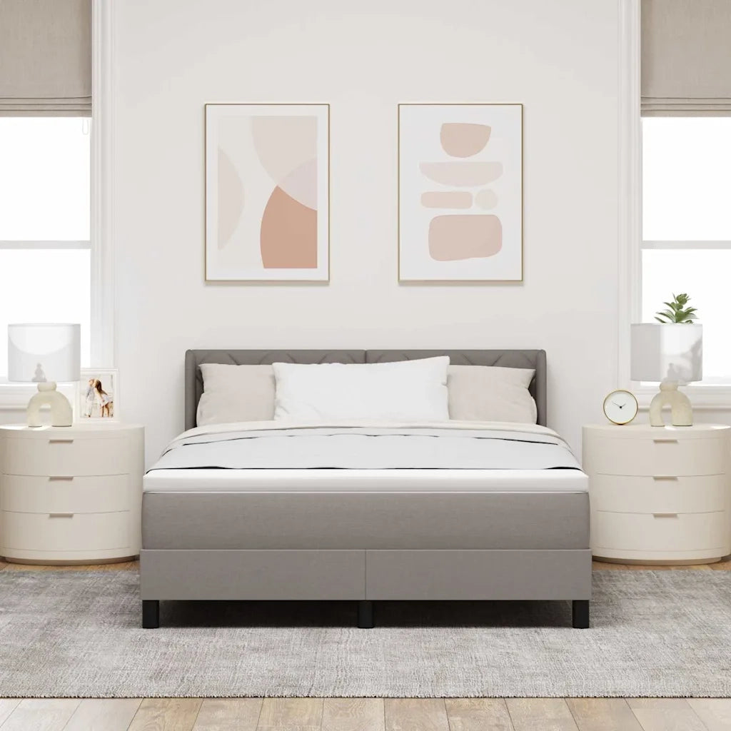 Letto a molle con testiera Talpa 200 x 160 cm Tessuto 3341178