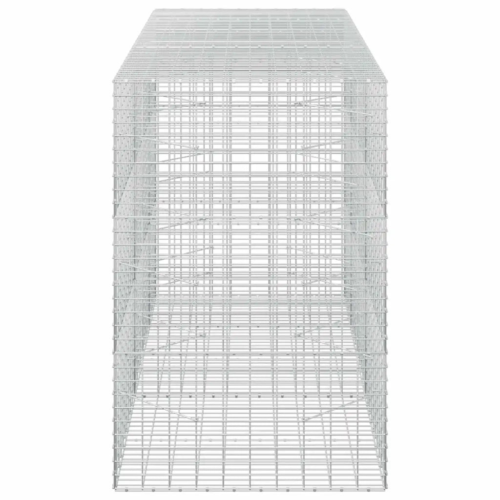 Gabione con Filo da 3,5 mm e Rete da 5x10 cm 250x100x150 cm 3462935