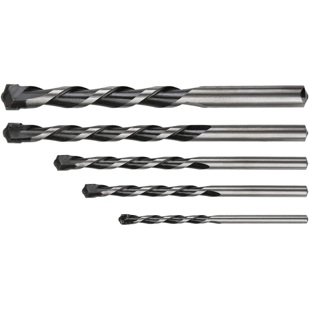 Topex 57h350 punte da muro, 4-10 10 mm, 5 pezzi, testa alata ds