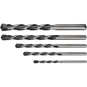 Topex 57h350 punte da muro, 4-10 10 mm, 5 pezzi, testa alata ds