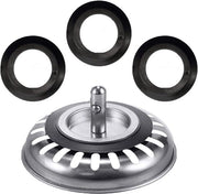 Afdichting in gomma per setiere - compatibile con Ø 78-83 mm setiere - 1 pezzo - nero - gomma