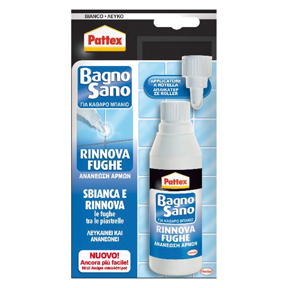 PATTEX RINNOVA FUGHE BIANCO ml. 125- 12 pezzi  - PATTEX