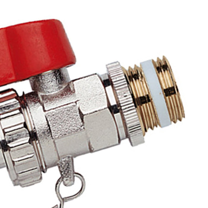 Rubinetto scarico caldaie a sfera 1/2