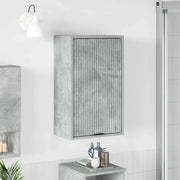 Mobile da Bagno con porta Grigio cemento 39 x 23,5 x 65 cm 883387