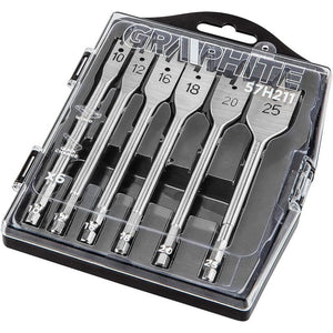 Topex 57h211 punte per legno pia iatte 10 12 16 18 20 25 mm set 6