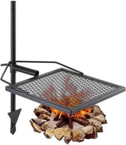 Kit di griglia rotisserie per barbecue - 14 x 14in - Nero