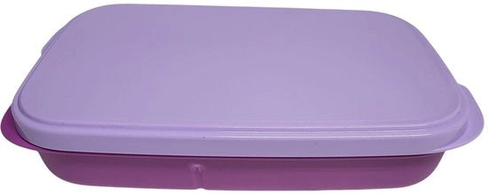 Borsa da Picnic Clever Pause 590 ml con separatore Eco+ per Scuola (viola-rosa 590 ml)