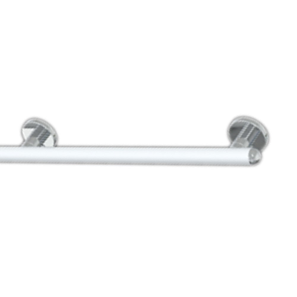 Maniglia angolare doccia serie raffaello 71,6x71,6 bianco opaco/inox lucido