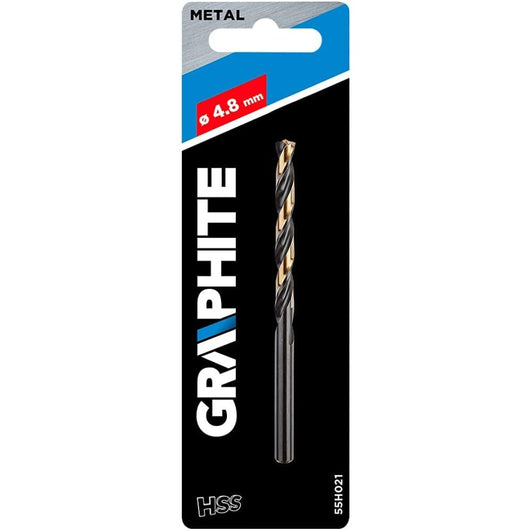 Topex 55h021 punta ritorta hss-c -cnc, 124 , pro-tec, 4.8 mm