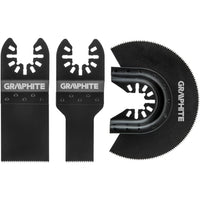 Topex 56h070 set lame da taglio o per legno, 3 pezzi ds