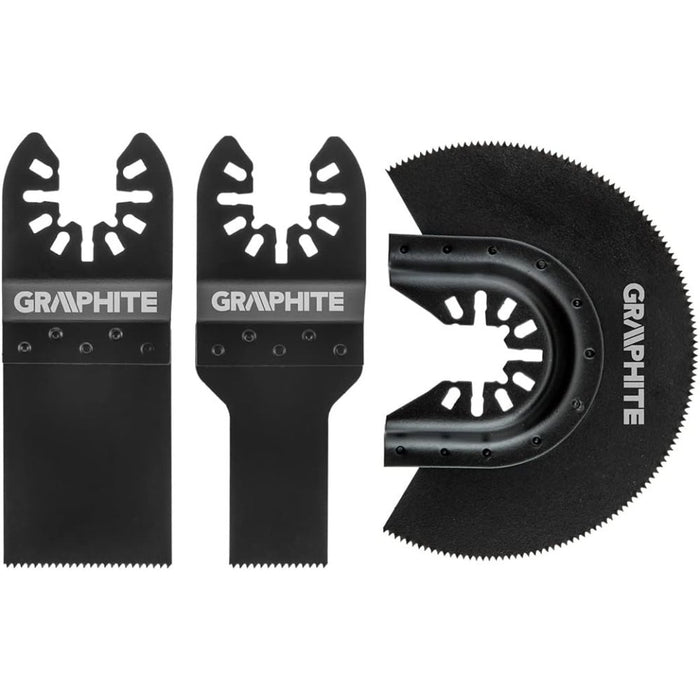 Topex 56h070 set lame da taglio o per legno, 3 pezzi ds