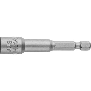 Topex 57h992 bussolotto magnetic ico, 8 x 65 mm, attacco 1/4 ds