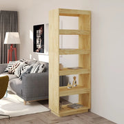 Libreria/Divisorio 60x35x167 cm in Legno Massello di Pino cod mxl 23398