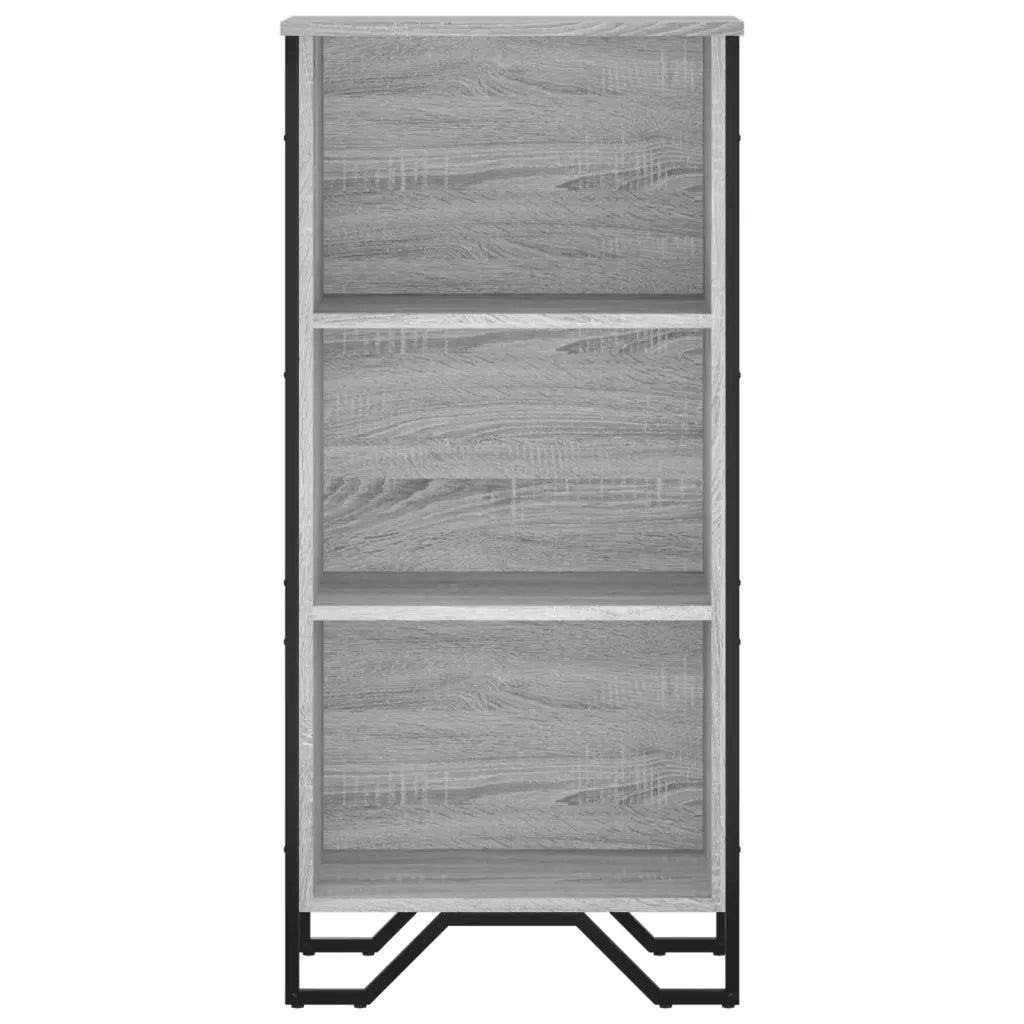 Libreria Grigio Sonoma 50x31x106 cm in Legno Multistrato 848607