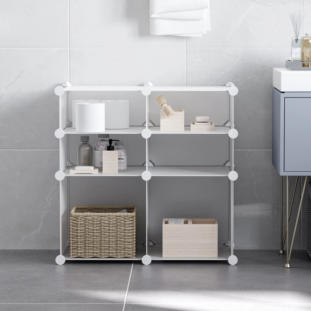 Armadio Scarpiera Multiuso ¨C zephmum ¨C Bianco 75x37x73 cm