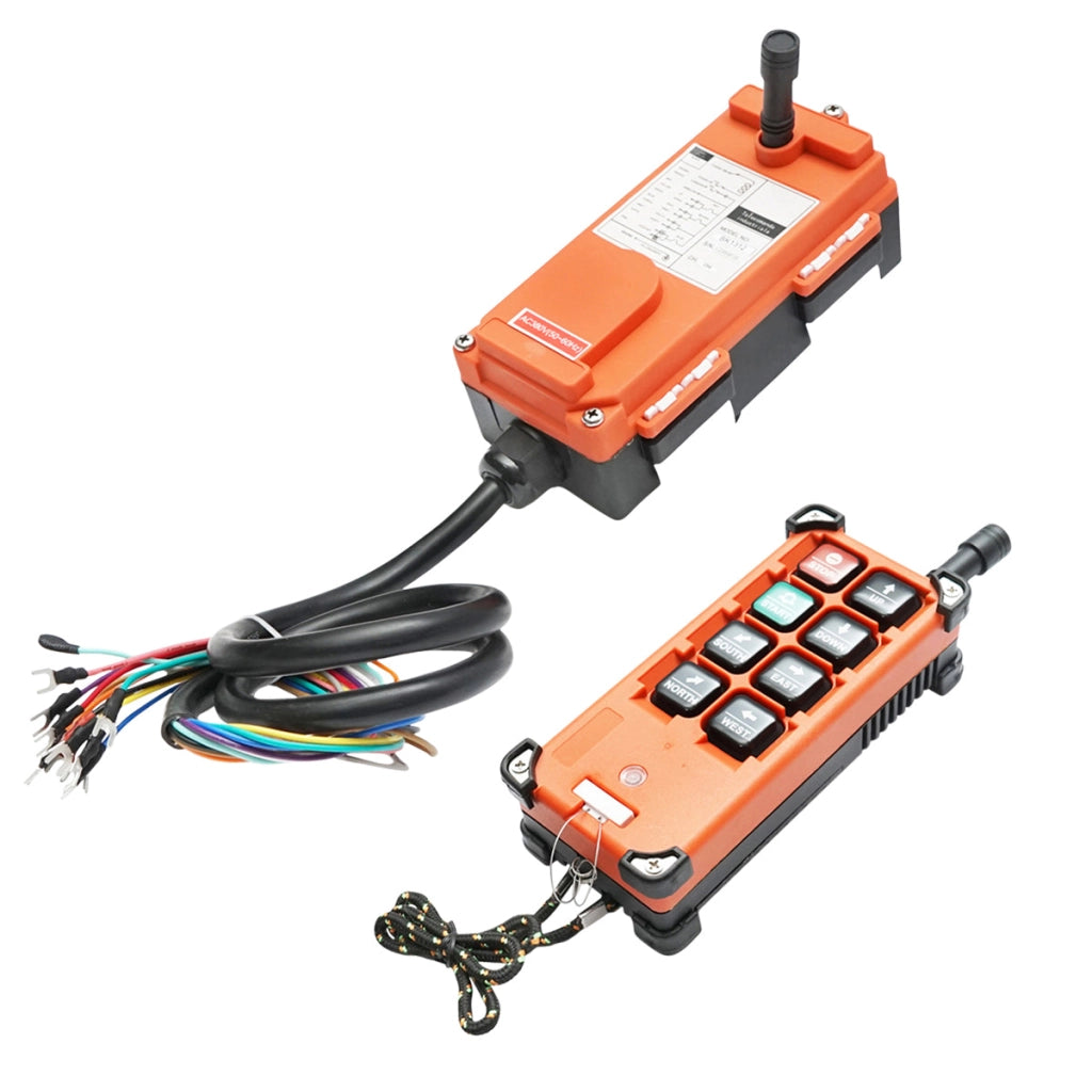 Telecomando industriale wireless con 6 comandi – AC 380V, impermeabile Breckner Germany