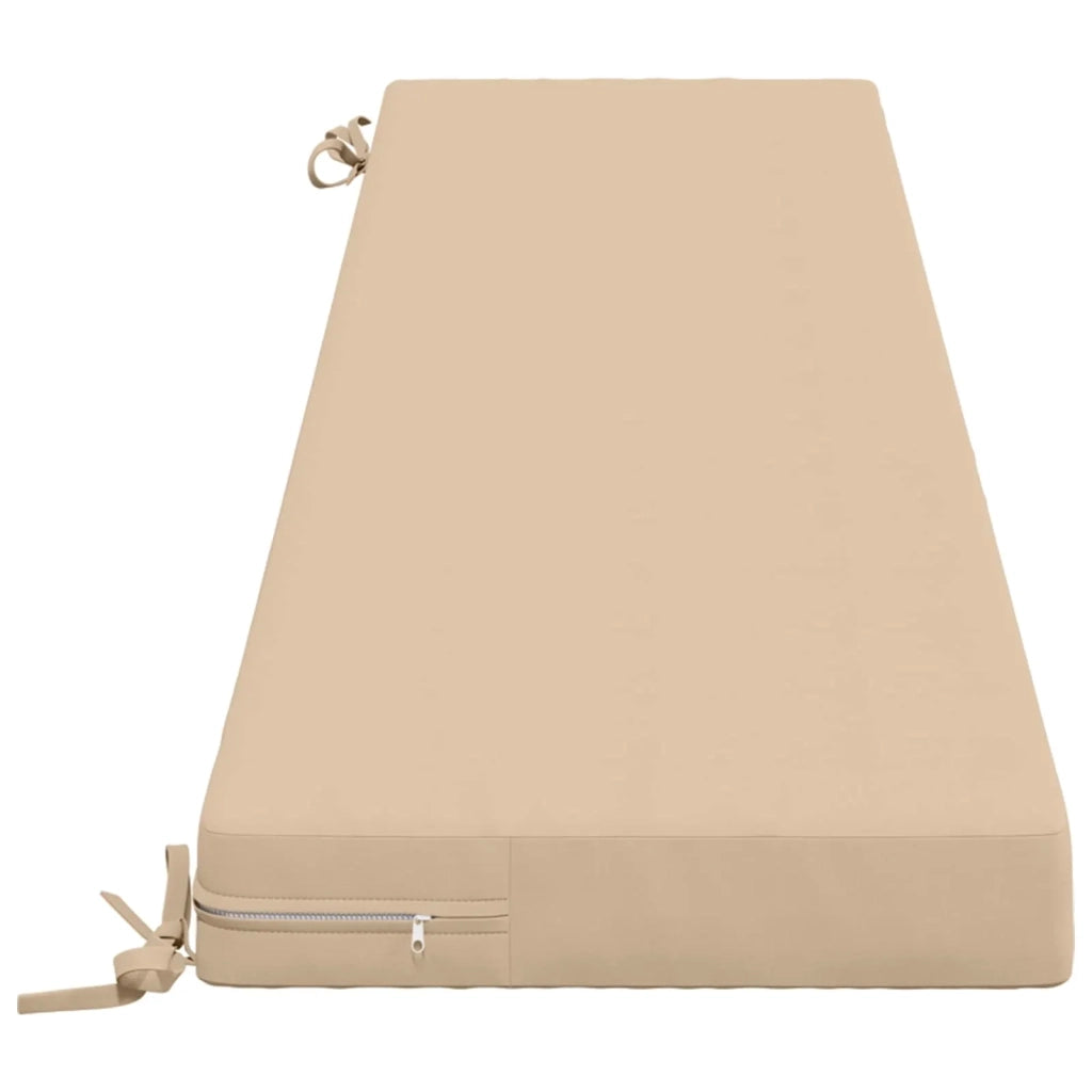 Cuscini per Panchina a 2 Pezzi SOEST 2 pz 100% Poliestere Crema 949973