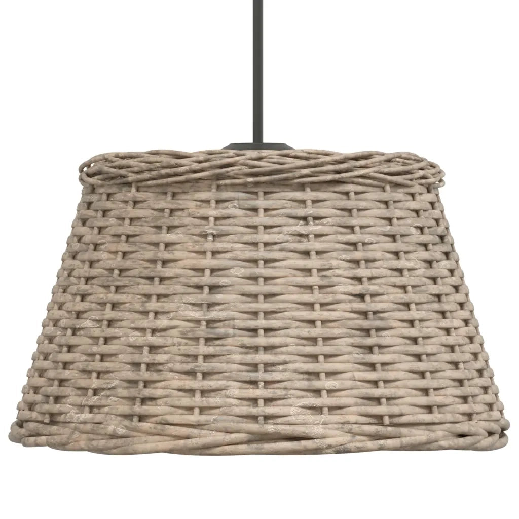 Paralume da Soffitto Marrone Ã˜50x30 cm in Vimini