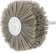 Strumento per smerigliare metallo a 6mm, diametro 82mm, testa 240 giri, carborundum, ruotina in nylon per smerigliatura metallica (1 pezzo) - rimozione ruggine e vernice