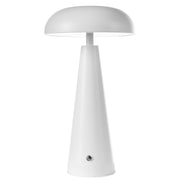 Lampada da tavolo in metallo bianco per interni con dimmer senza fili Luce domestica Design moderno