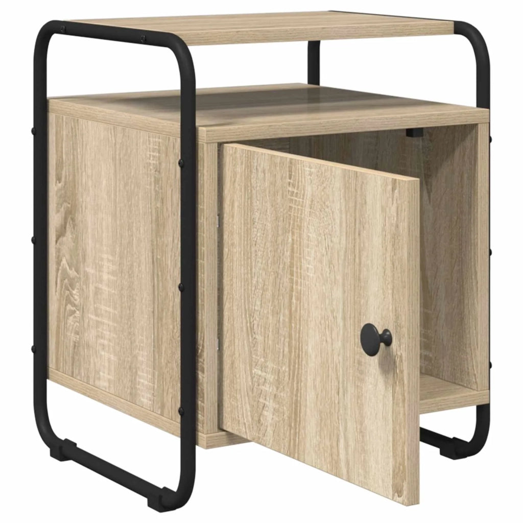 Armadio da Notte 2 pz Rovere Sonoma Legno ingegnerizzato 8007614