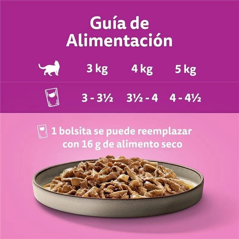 WHISKAS PURE DELIGHT CARNE IN GELATINA 4X85 GR 2 GUSTO POLLO 2 GUSTO TACCHINO