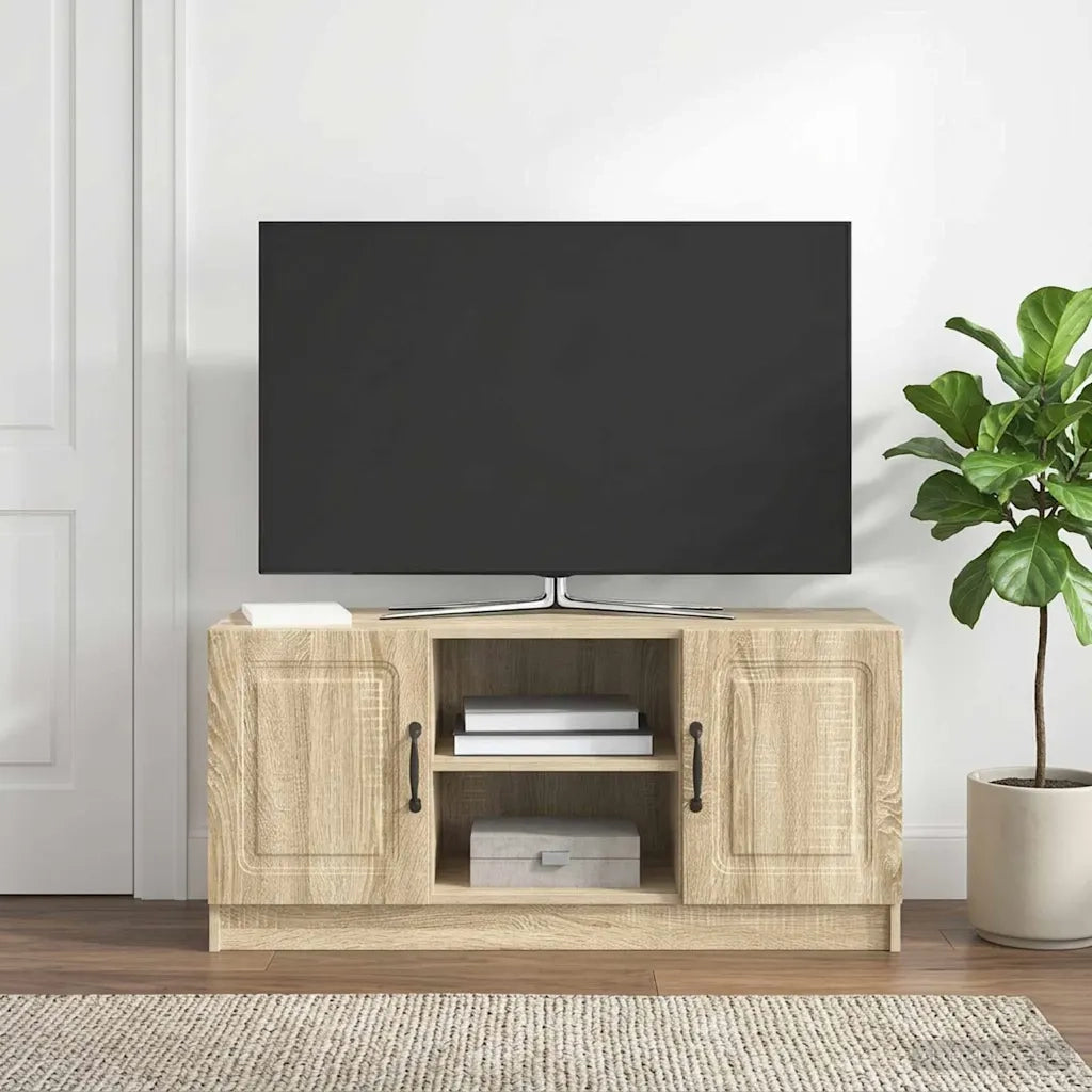 Mobile TV Rovere Sonoma 102 x 34,5 x 47 cm Legno ingegnerizzato 895847