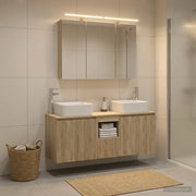 Set di Armadi da Bagno 4 pcs Rovere Sonoma 100 x 14,5 x 70 cm 3406377