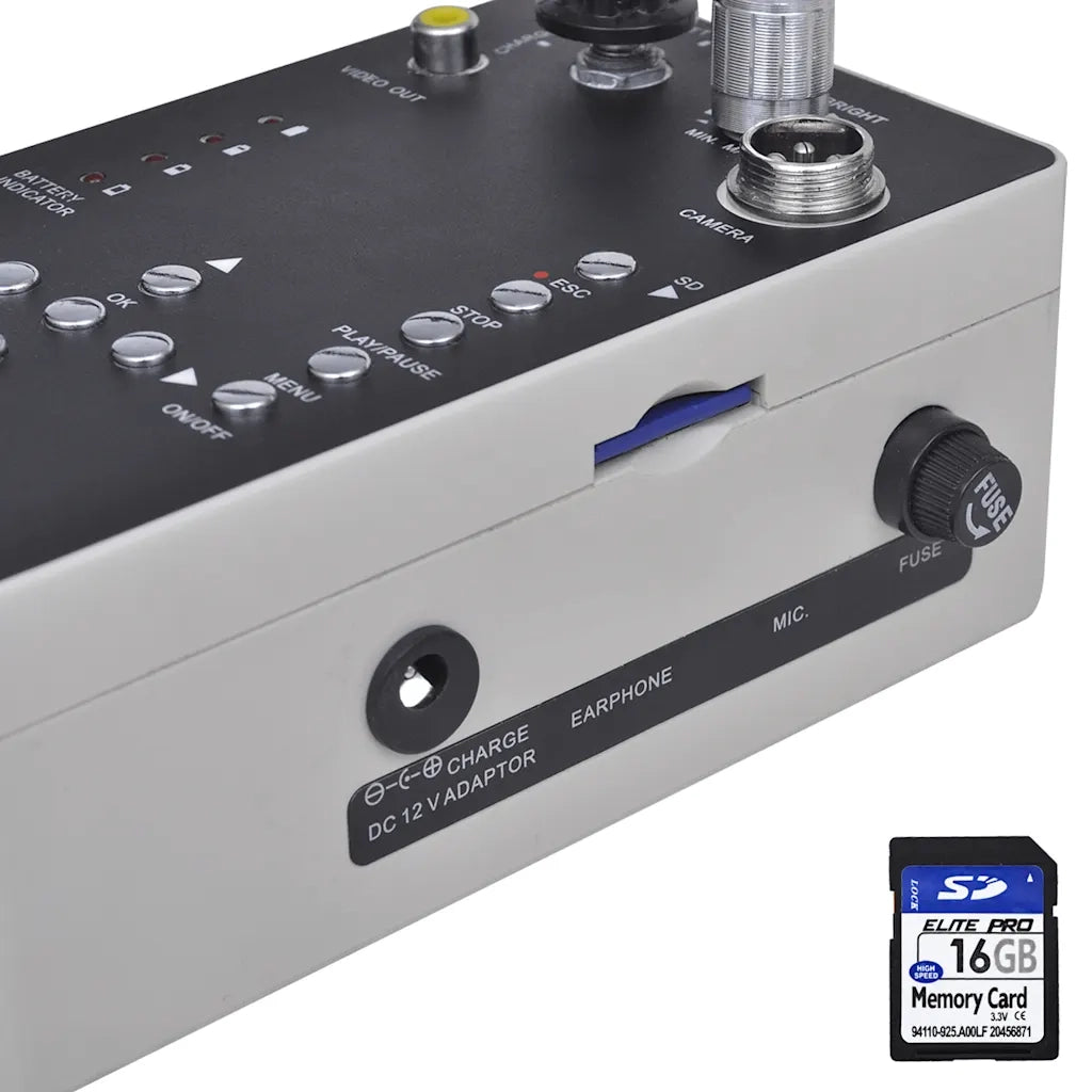 Camera di Controllo del Tubo 30 m con Controllo DVR