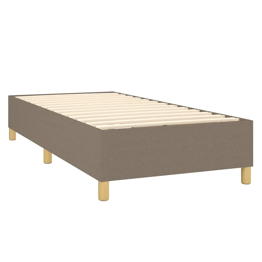 Giroletto a Molle con Materasso Tortora 80x200 cm inTessuto 3132029