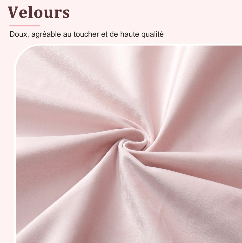 Letto imbottito per bambini in velluto rosa con contenitore idraulico e rete a doghe