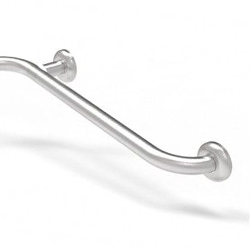 Maniglia angolare di sicurezza da cm 60x60 inox satinato