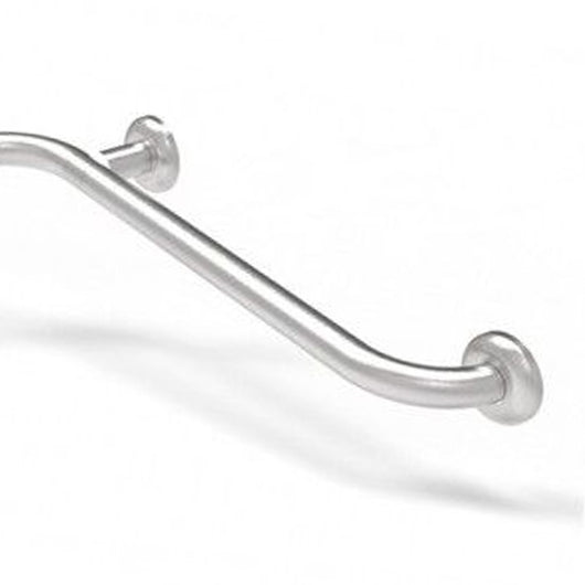 Maniglia angolare di sicurezza da cm 60x60 inox satinato