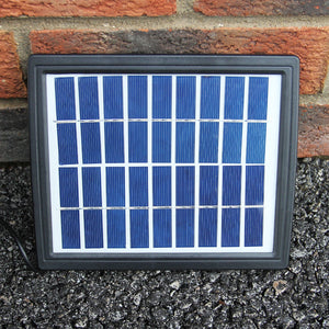 MonsterShop - Fontana Solare a Sfera da Giardino con Batteria di Supporto da 6 Ore Fontanella con Pannello Solare e Picchetto