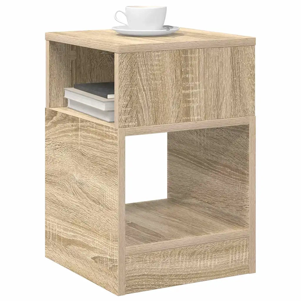 Tavolino Rovere Sonoma 30,5 x 30 x 45 cm Legno multistrato 890900