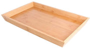 Scatola di legno per servizio - naturale e stile - 1 pezzo - 30 x 20 x 3 cm
