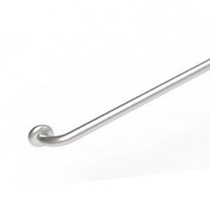 Maniglia angolare di sicurezza da cm 110x60 inox satinato