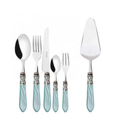 ALADDIN Ghiera Argento Anticato, Posate Set 31 Pz, Scatola