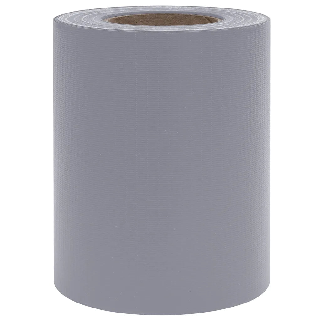 Recinzione Frangivento da Giardino PVC 35x0,19m Grigio Chiaro 147871