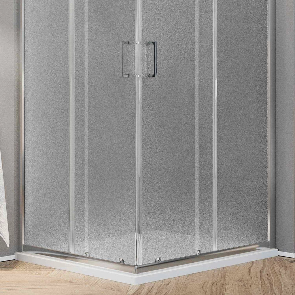 Box Doccia Rettangolare 80x90 H185 Stampato C 6mm mod. Ready