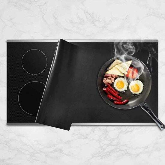 Matte di protezione per piano cottura in silicone con funzione magnetica - protezione contro graffi per piano cottura della cucina