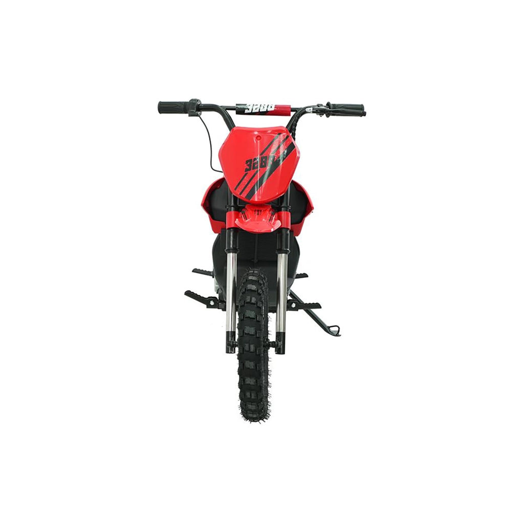Moto Elettrica per Bambini 6 Anni+ Moto da Cross 250W 12V 25 km/h Rosso