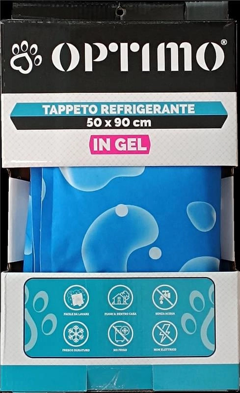 OPTIMO TAPPETO REFRIGERANTE IN GEL PER ANIMALI DOMESTICI 50X90 CM