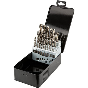 Topex 57h090 punte per metallo, , hss-co, 1,0-13,0 mm, 25 pezzi