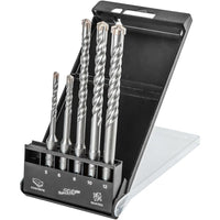 Topex 57h572 punta da muro sds p plus,set 5 pezzi - 5 6 x 110 ds